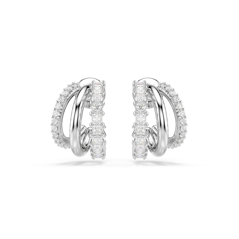 Swarovski Hyperbola Silver Earrings 5737110-zoom-