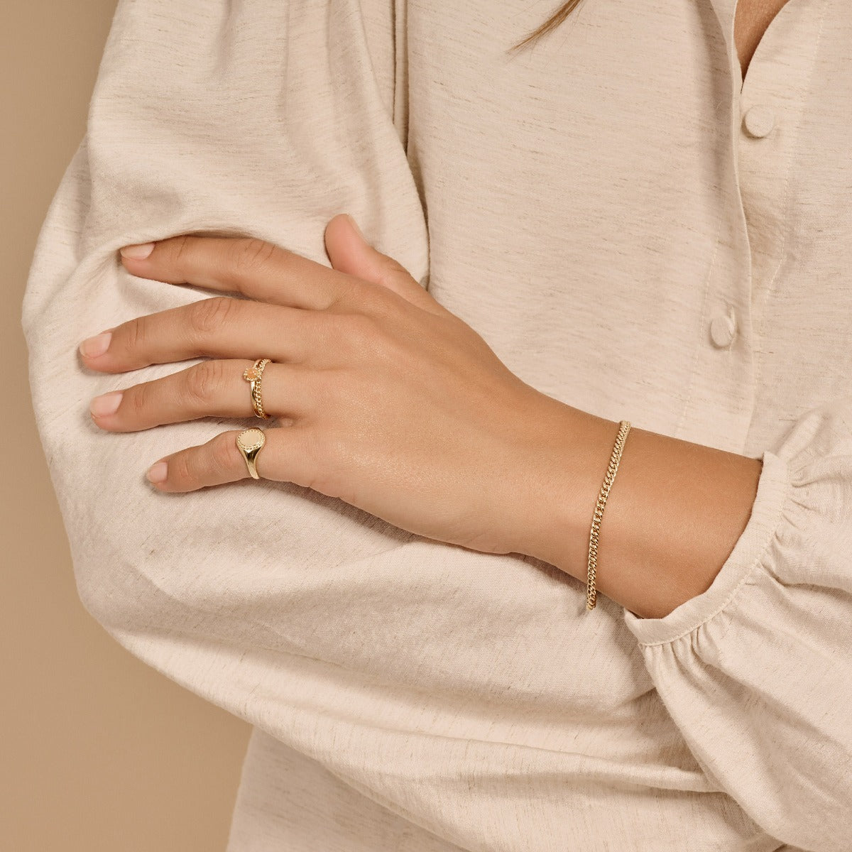 Blush 14 karat gold Bracelet 2165YGO