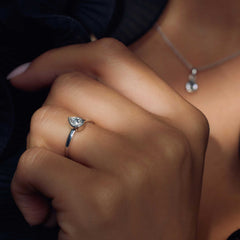 Parte Di Me Cento Luci Natale 925 Sterling Silver Ring PDM33042-58