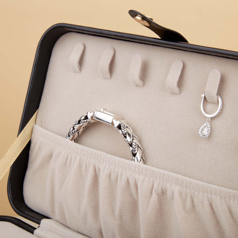 Brandfield Femmes Boîte à Bijoux Noir BFJB100403-zoom-