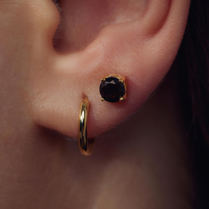 Parte Di Me Santa Maria Femmes Créoles Plaqué or 14 carats PDM36060-zoom-