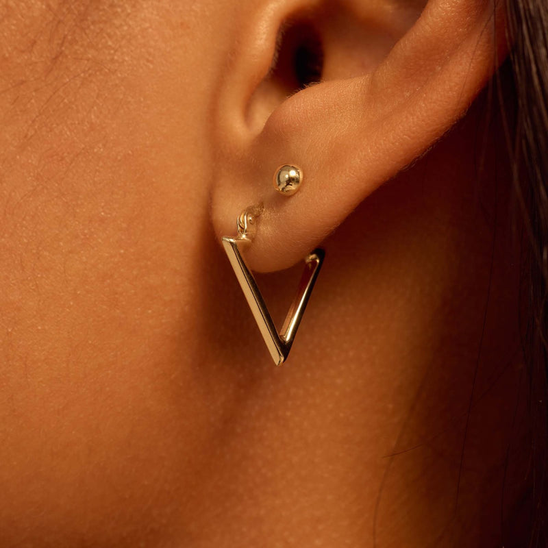 Beloro Jewels Della Spiga  Creoles Or 9 carats BO360082-zoom-