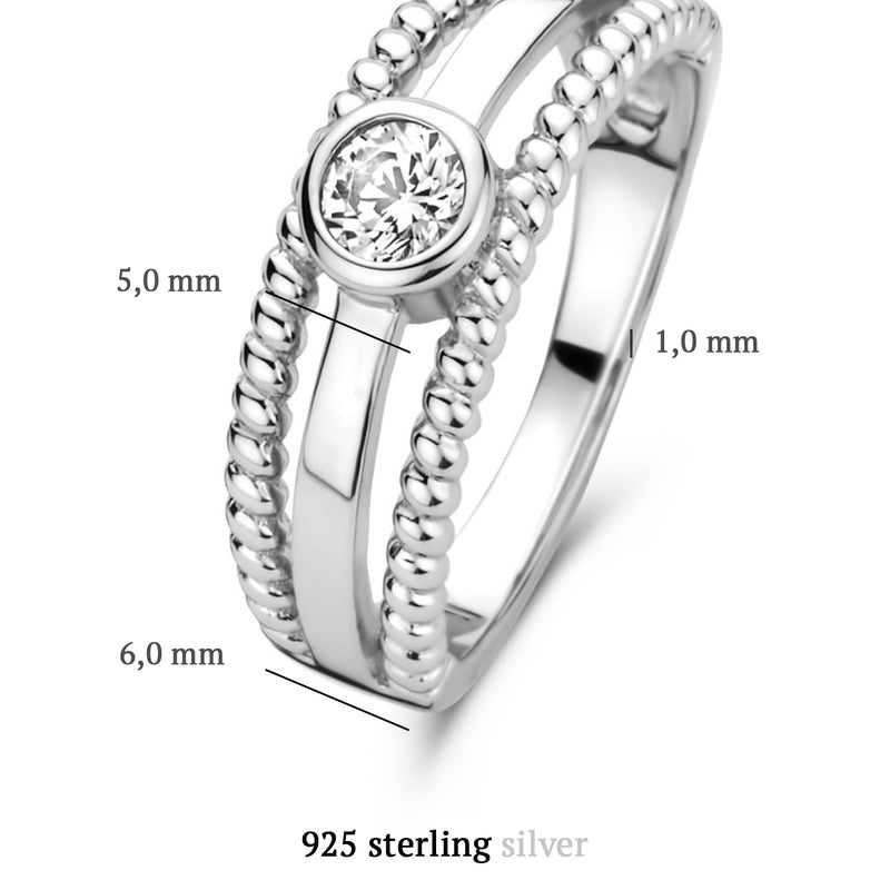 Parte Di Me Ponte Vecchio Uffizi 925 sterling zilveren ring PDM1329257-50-zoom-