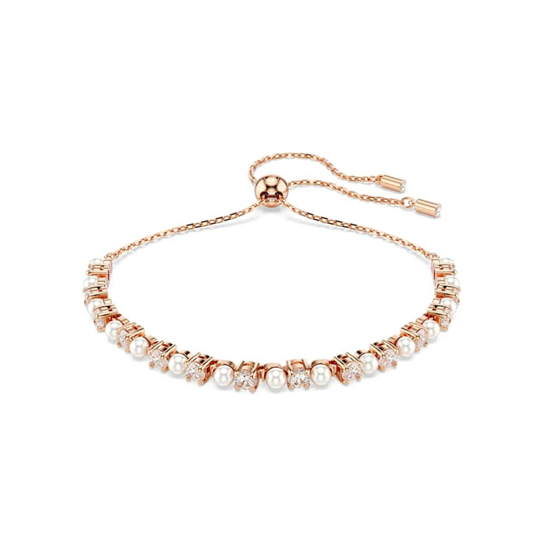 Swarovski Matrix Rose Gold Coloured Bracelet 5729506-zoom-