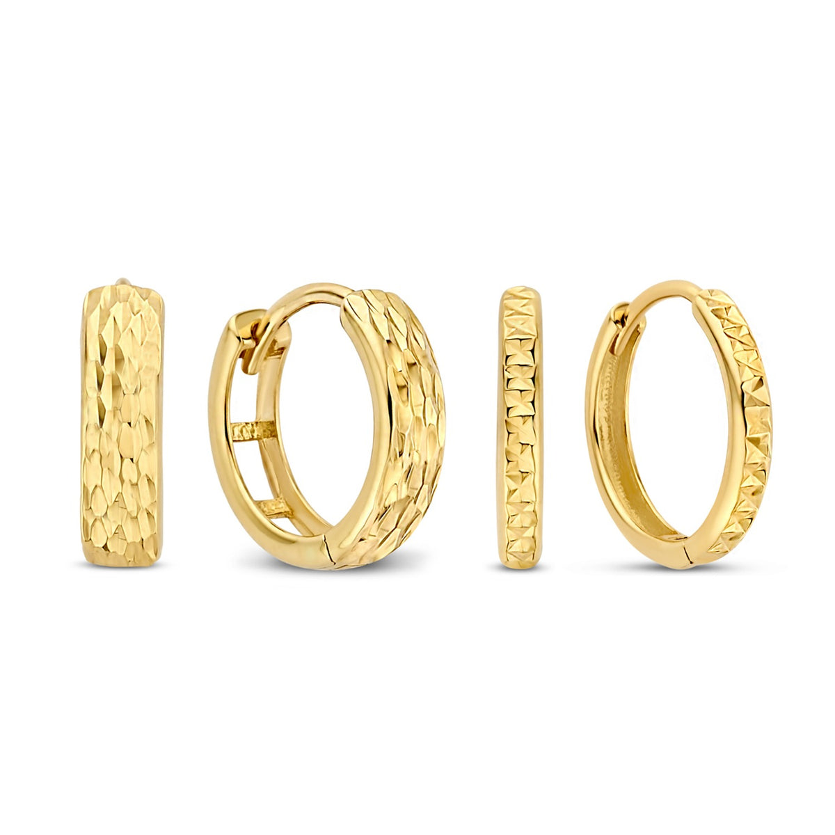 Isabel Bernard Cadeau d'Isabel 14 karat gold earring set IB90177