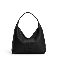 Isabel Bernard Honoré Grace mini black calfskin leather handbag IB21132-001
