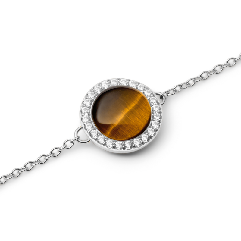 Daniel Wellington Audrey Tiger Eye Bracelet DW00401439-zoom-