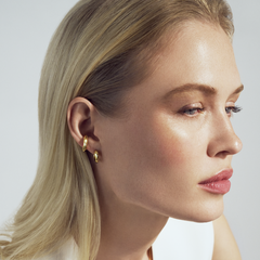 Sif Jakobs Gold Plated Roccia Earrings SJ-E2724-YG