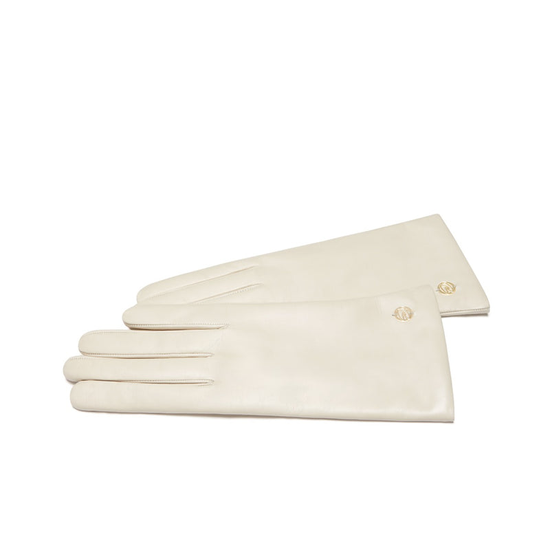 Isabel Bernard Honoré Eleanor cream goatskin leather gloves  IB67000-372-8-zoom-