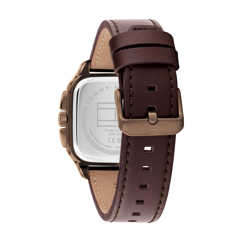 Tommy Hilfiger Montre Homme En Or Rose TH1792221-zoom-