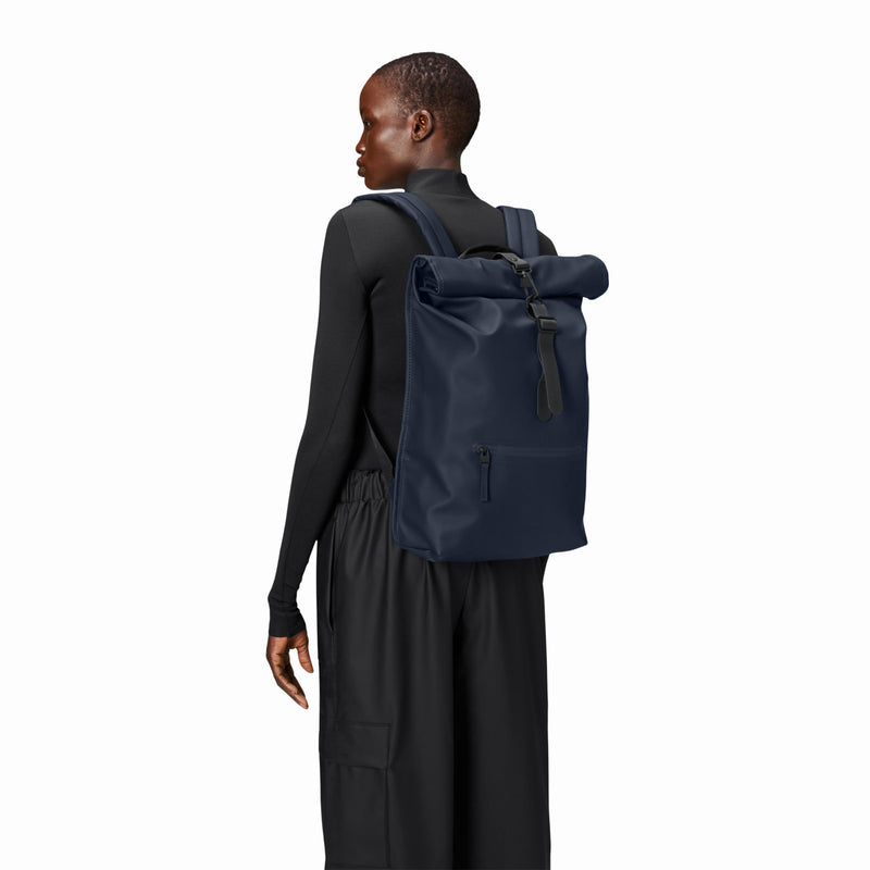 Rains Rolltop Unisexe Sac à Dos Bleu R13320-47-zoom-