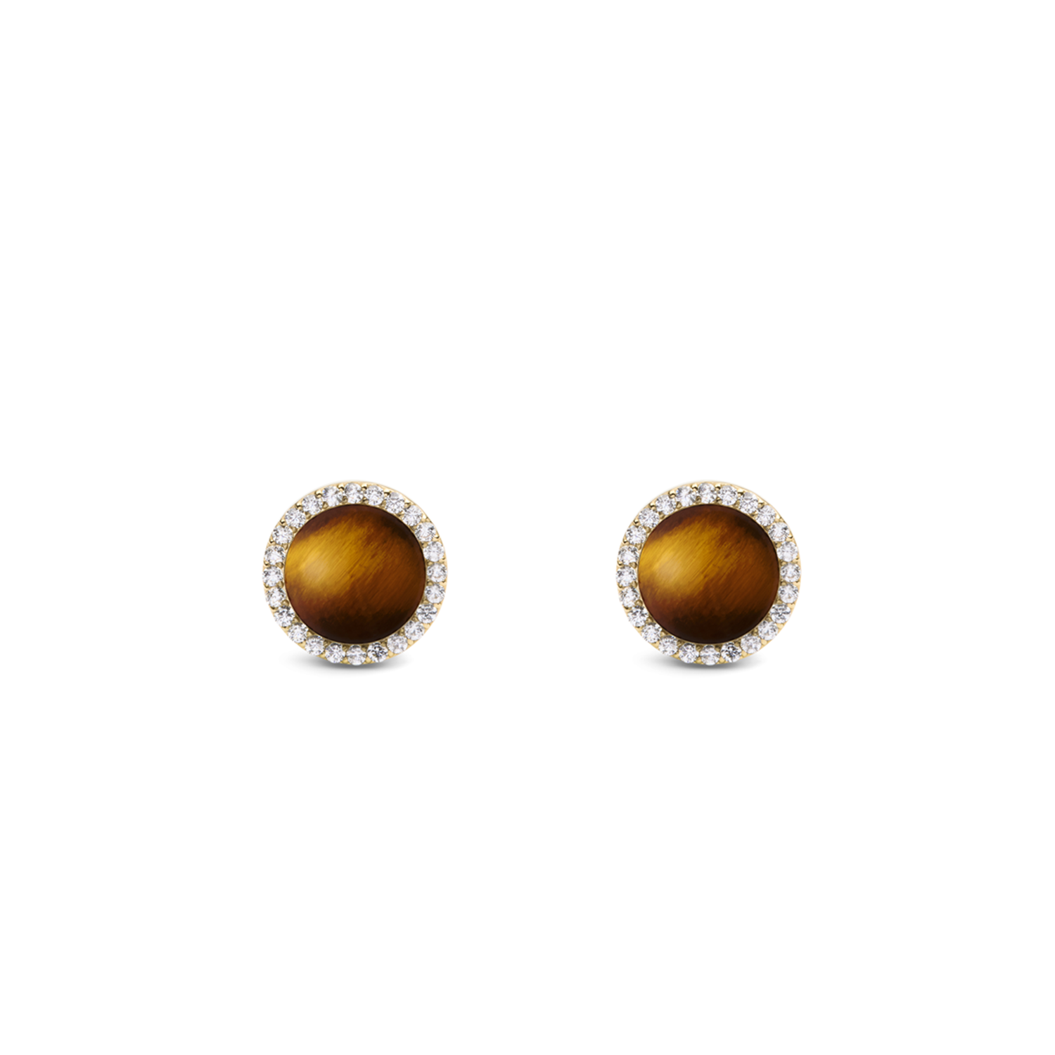 Daniel Wellington Audrey Tiger Eye Earrings DW00401409
