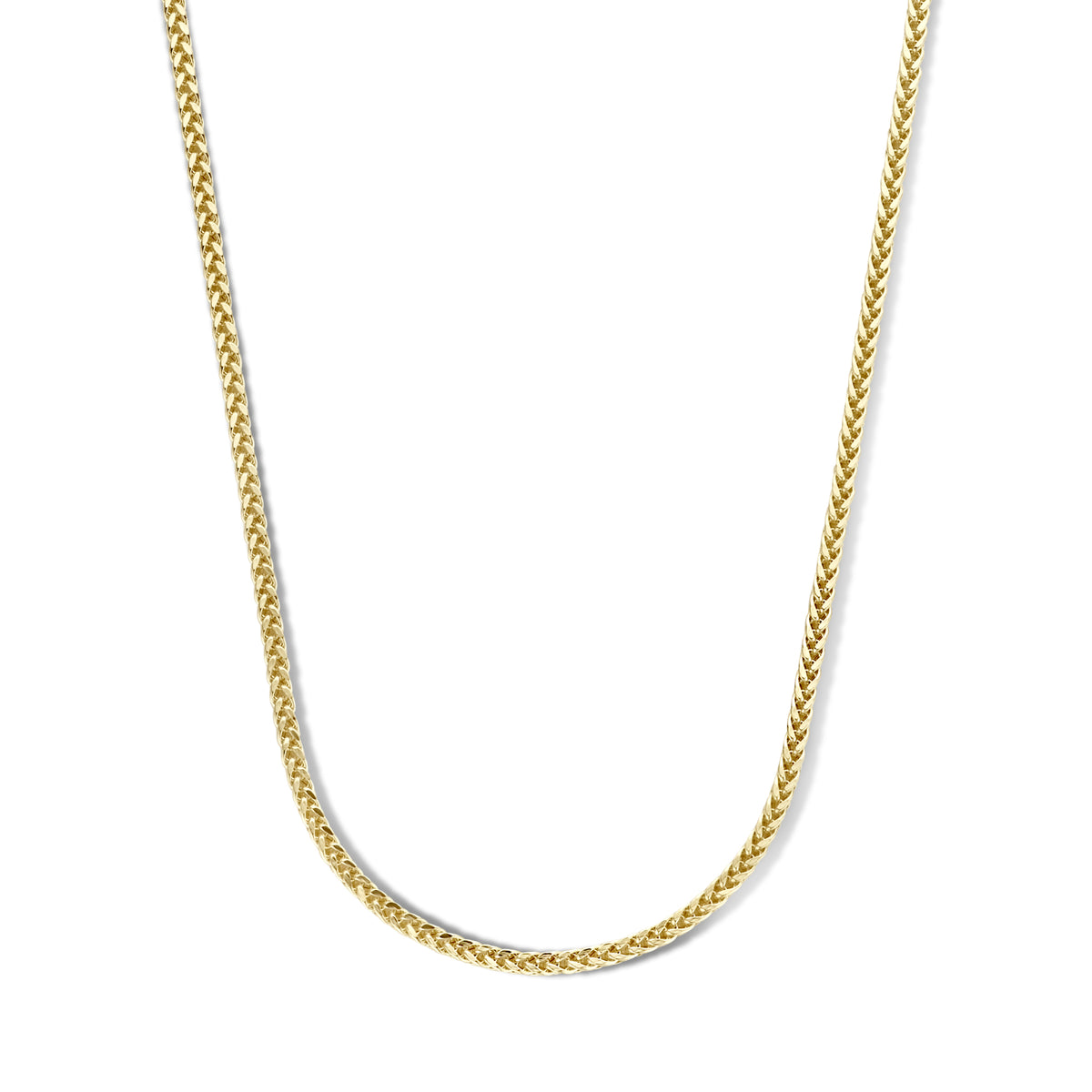 Isabel Bernard Aidee Sharla 14 Carat Golden Schakel Necklace IB340148