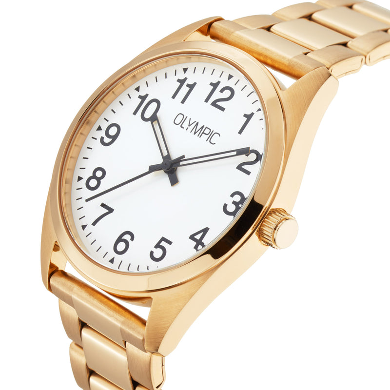 Olympic Marcel Gold-coloured Men's Watch OL89HDD002-zoom-