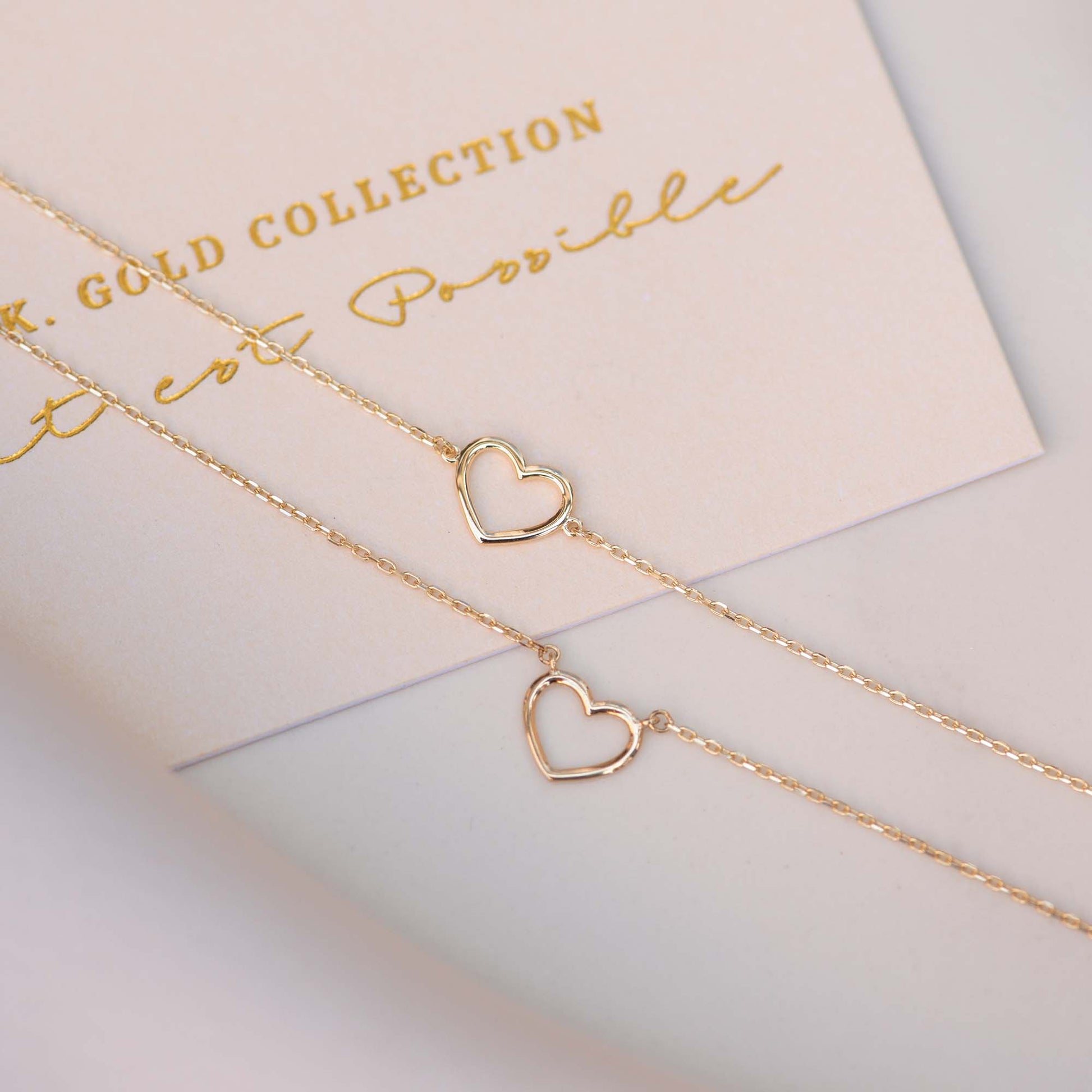 Isabel Bernard Belleville Amore 14 Carat Golden Bracelet IB4020134 (Length: 16.00-18.00 cm)