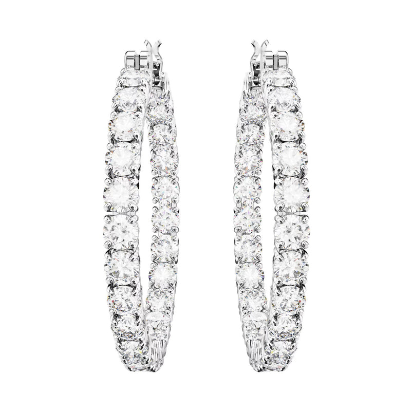 Swarovski Matrix Boucles d'oreilles Argent 5647715-zoom-