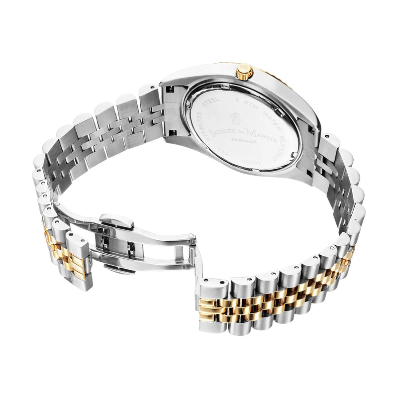 Jacques du Manoir Inspiration Business Hommes Montre Or JWN01705-zoom-