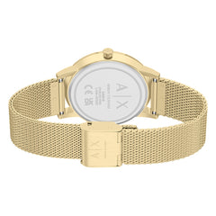 Armani Exchange Round Pink Dial Watch AX5619