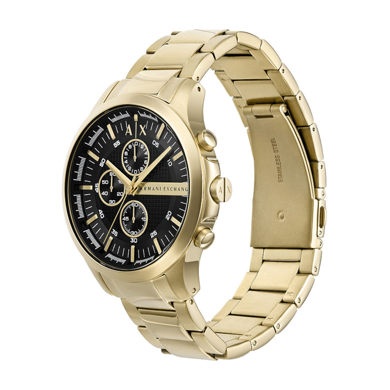 Armani Exchange Hampton Hommes Montre Or AX2137-zoom-