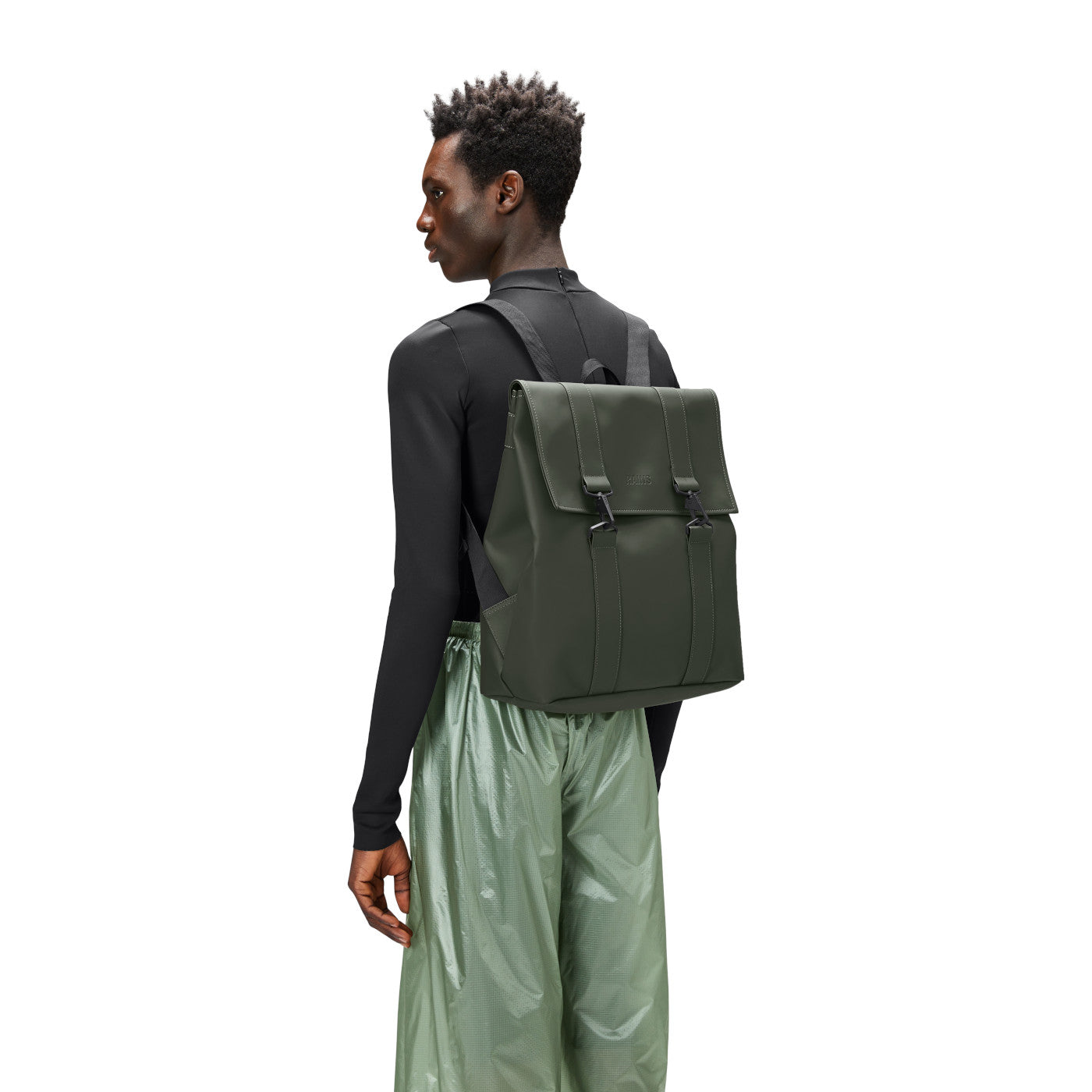 Rains MSN Green Backpack R13300-03