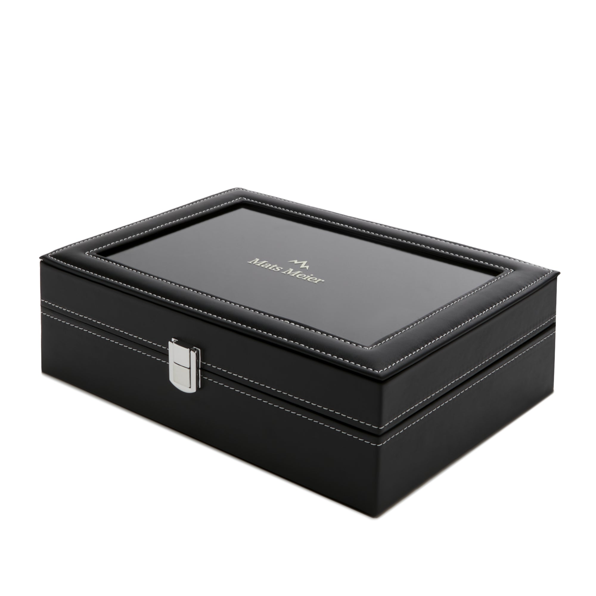 Mats Meier Mont Fort Black Watchbox voor 10 Watchs