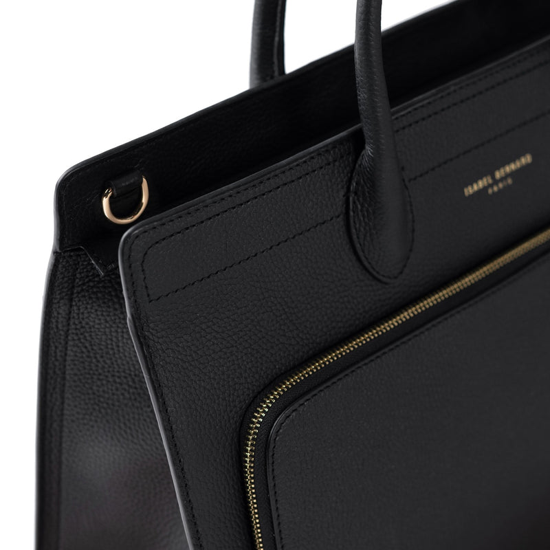 Isabel Bernard Honoré Sac à Main Noir IB25032-zoom-