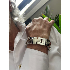 Josh Silver Bracelet 03497-BRA-S/L