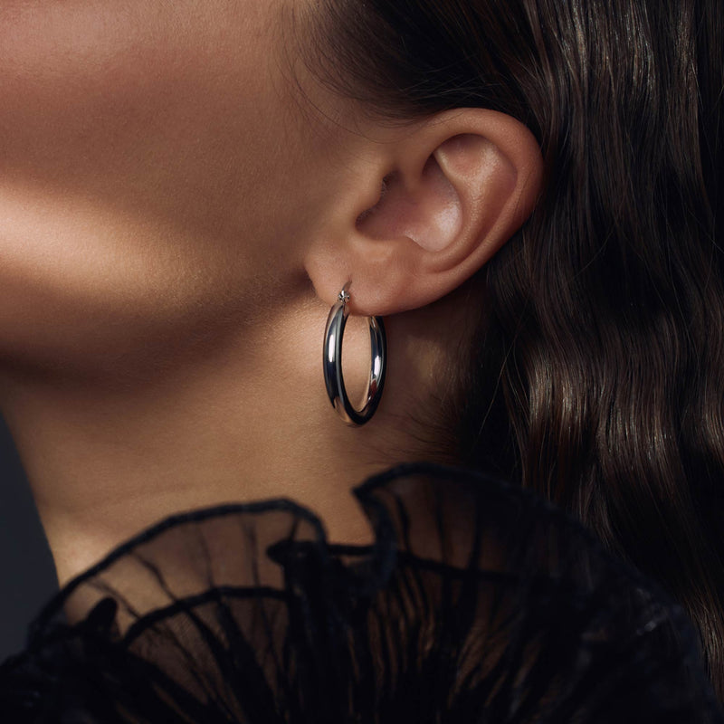 Parte Di Me Bibbiena Poppi Femmes Créoles Argent PDM36153-zoom-