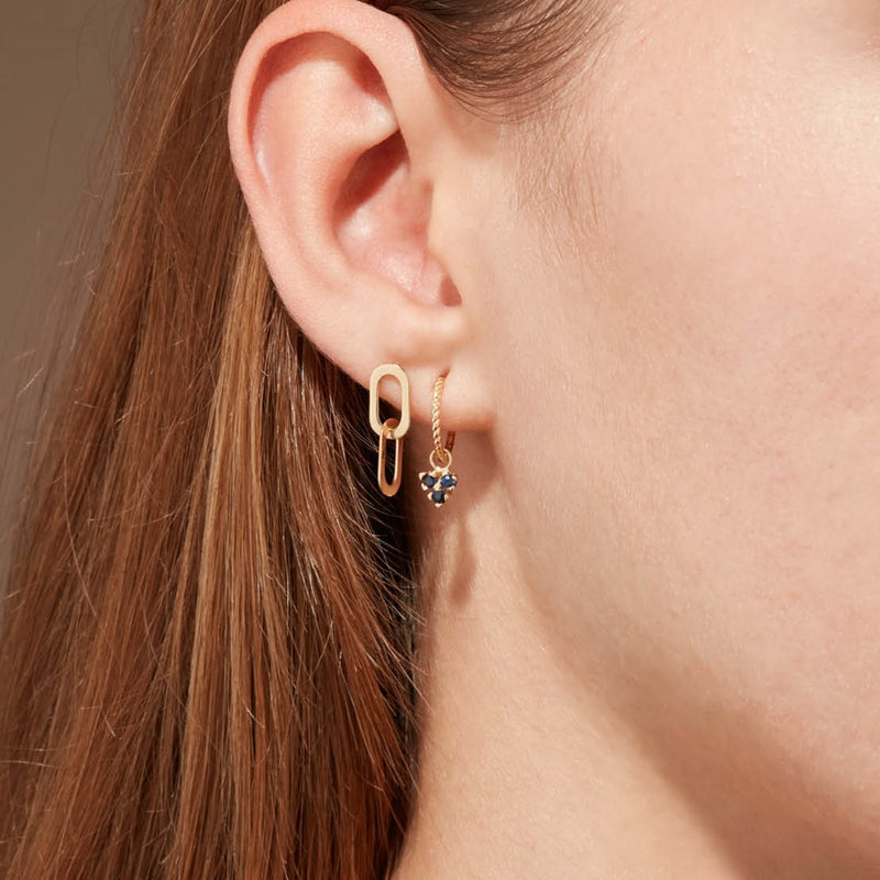 Jackie Gold Cannaregio Boucles d'oreilles pendantes en or 14 carats Cannaregio JKE24.462-zoom-