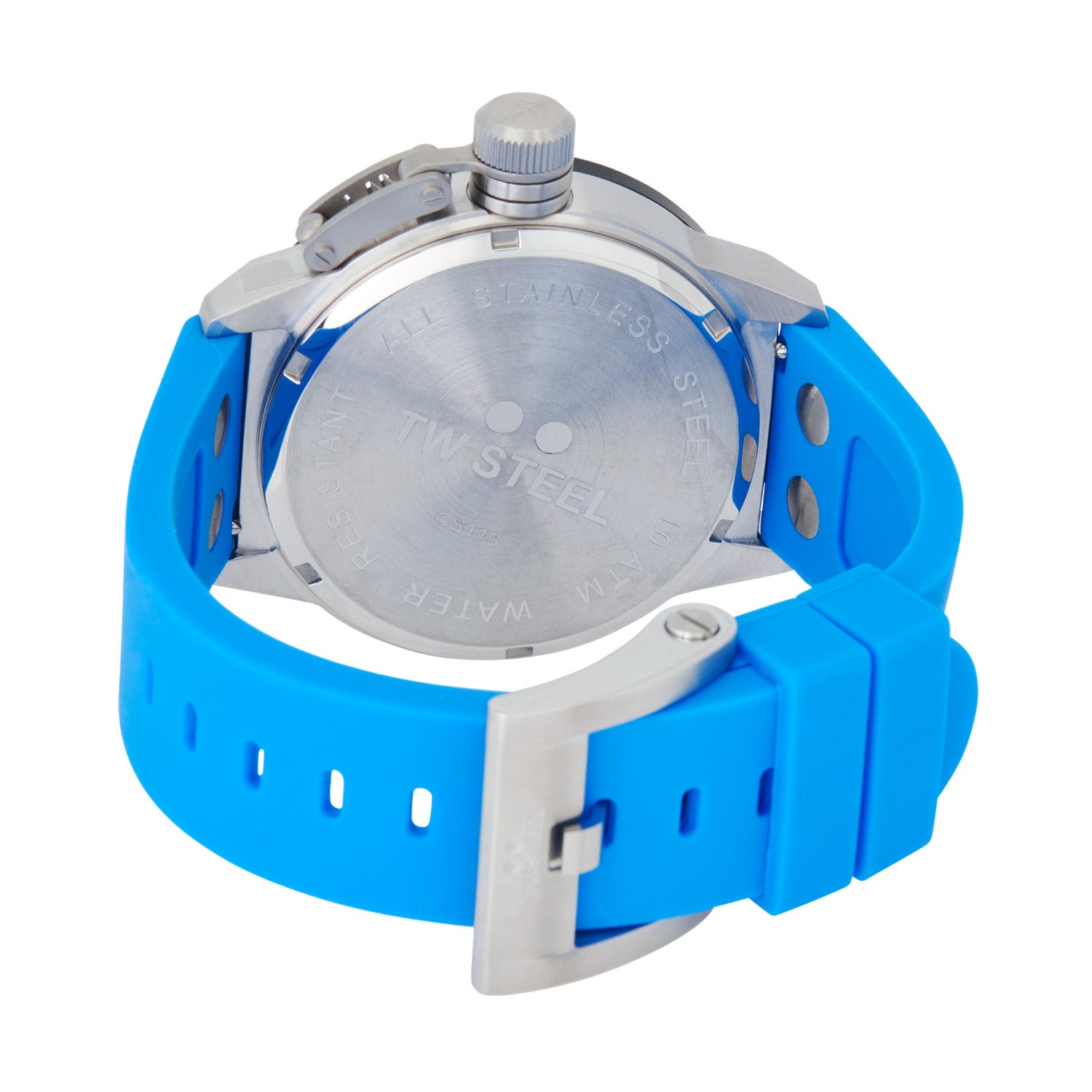 TW Steel Canteen - Nigel Mansell Blauw Heren Horloge 2002-TWCS113