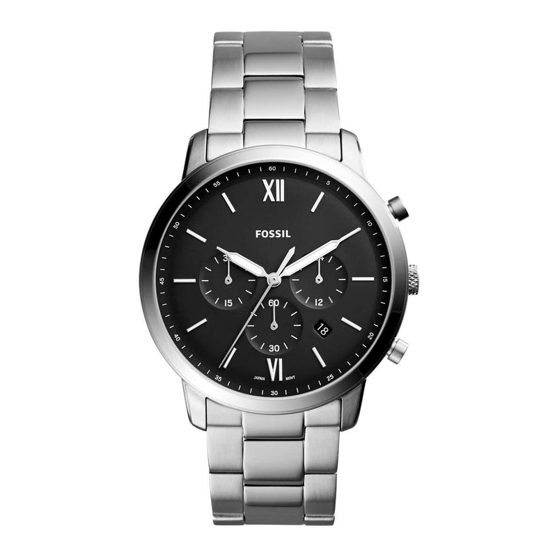 Fossil Neutra Chrono Hommes Montre Argent FS5384-zoom-