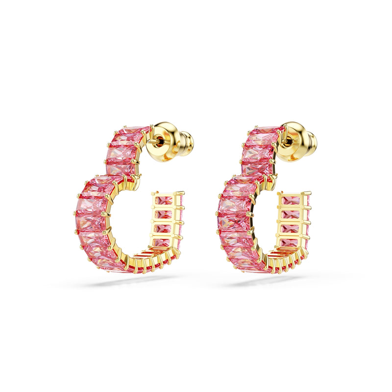 Swarovski Matrix Clous d'oreilles couleur or Matrix 5706340-zoom-
