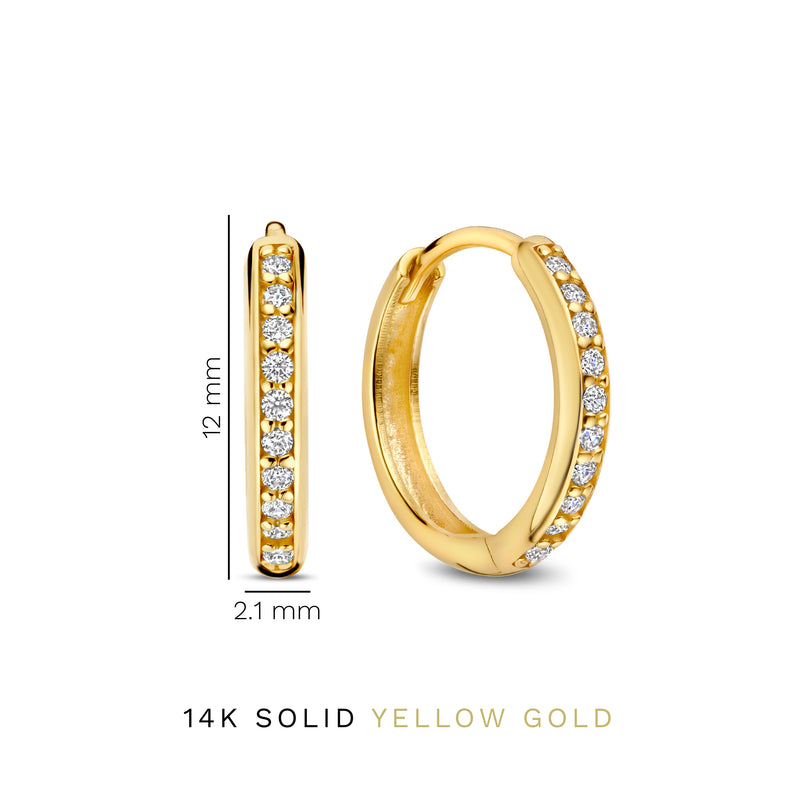 Isabel Bernard Le Marais Femmes Créoles Or 14 carats IB360263-zoom-