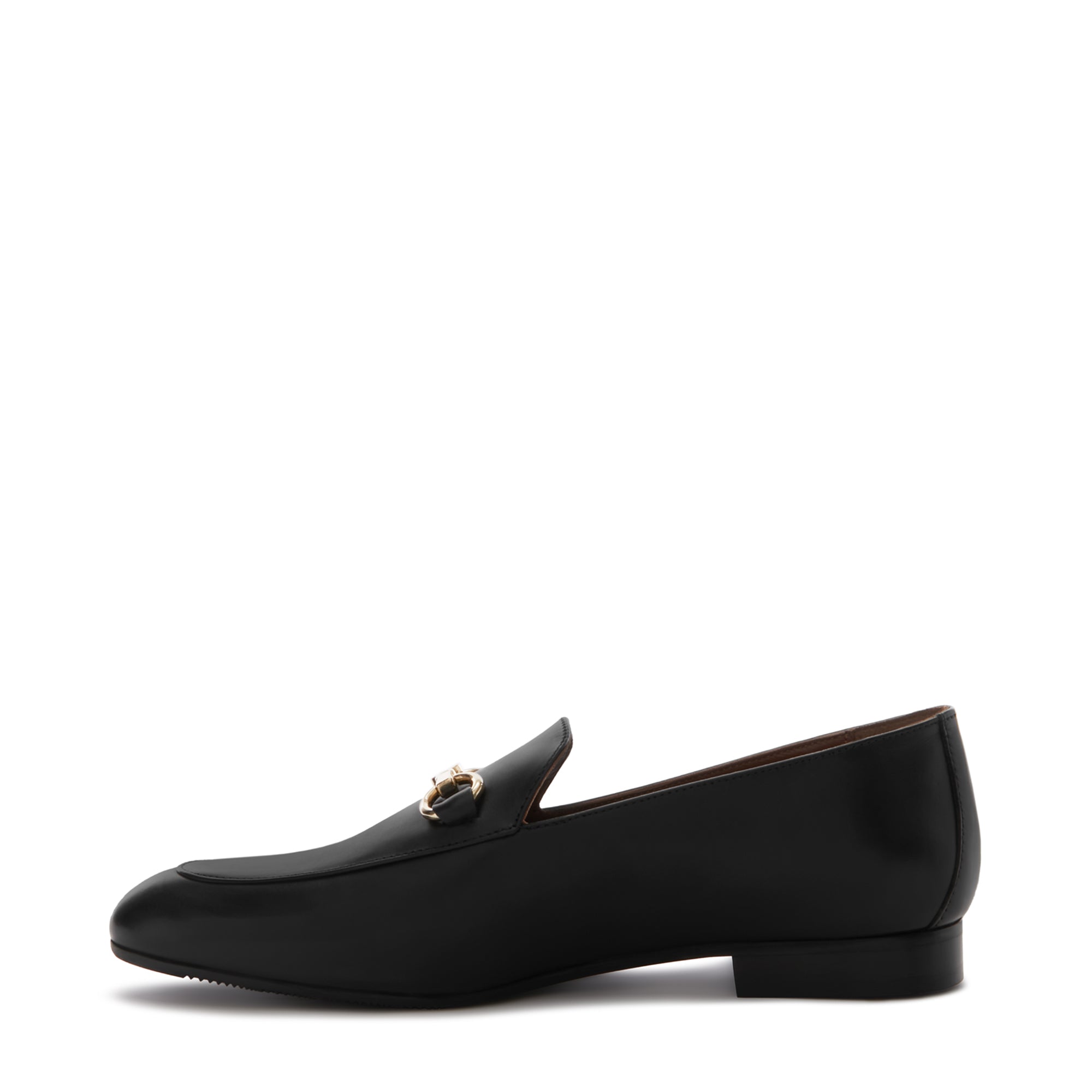 Isabel Bernard Vendôme Fleur Zwarte Leren Loafers Van Kalfsleer IB51000-01-36