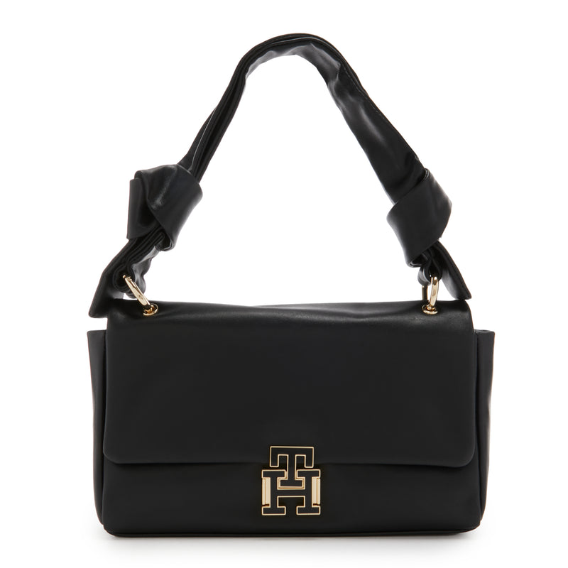 Tommy Hilfiger Pushlock Sac à Bandoulière Noir AW0AW15685BDS-zoom-