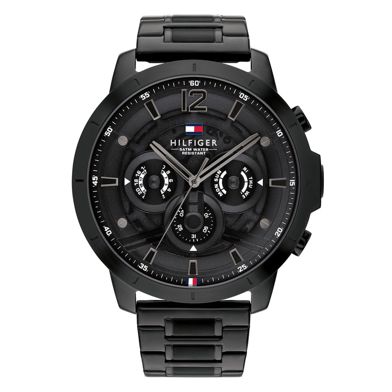Tommy Hilfiger Hommes Montre Noir TH1710494-zoom-