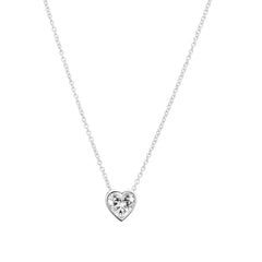 Sif Jakobs Amorino Silver Necklace SJ-N2492-CZ