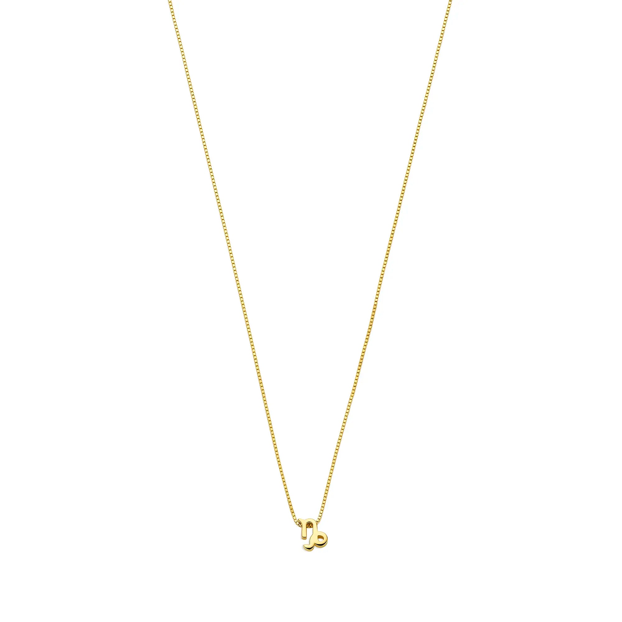 Isabel Bernard Étoiles d’Or Capricorn 14 Carat Gold Venetian Necklace With Horoscope IB340187