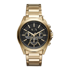 Armani Exchange Drexler Gold Watch AX2611