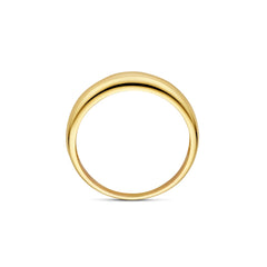 Beloro Jewels Della Spiga Dome 9 karat gold ring BO330040-54