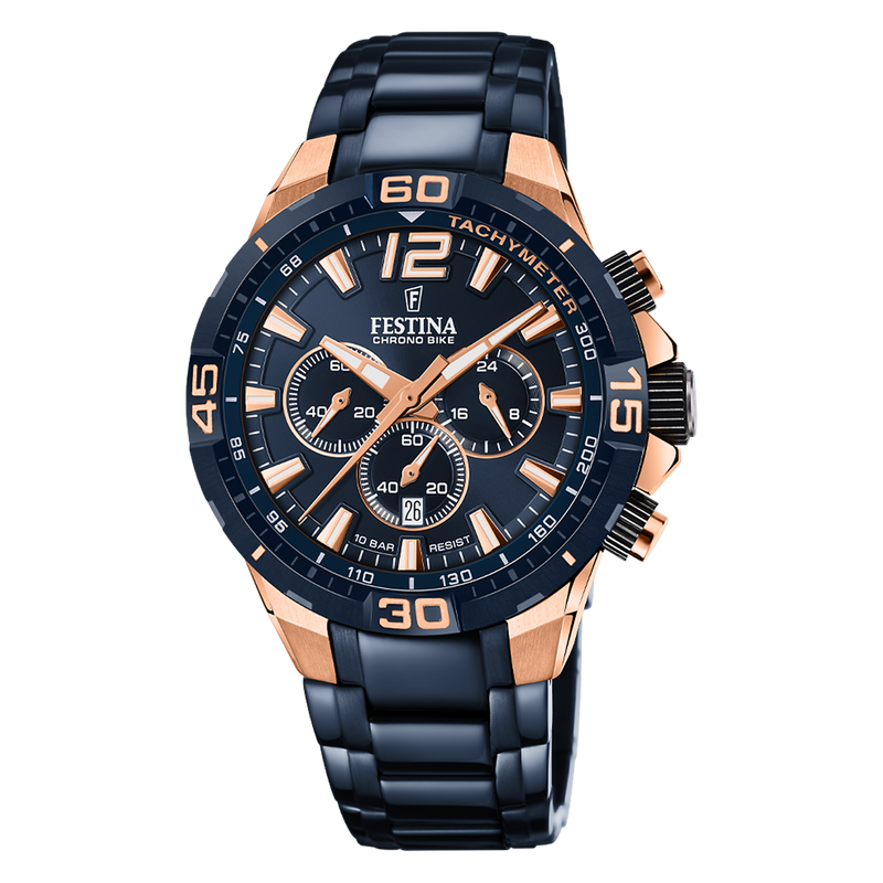 Festina Special Edition Hommes Montre Bleu F20524-1-zoom-