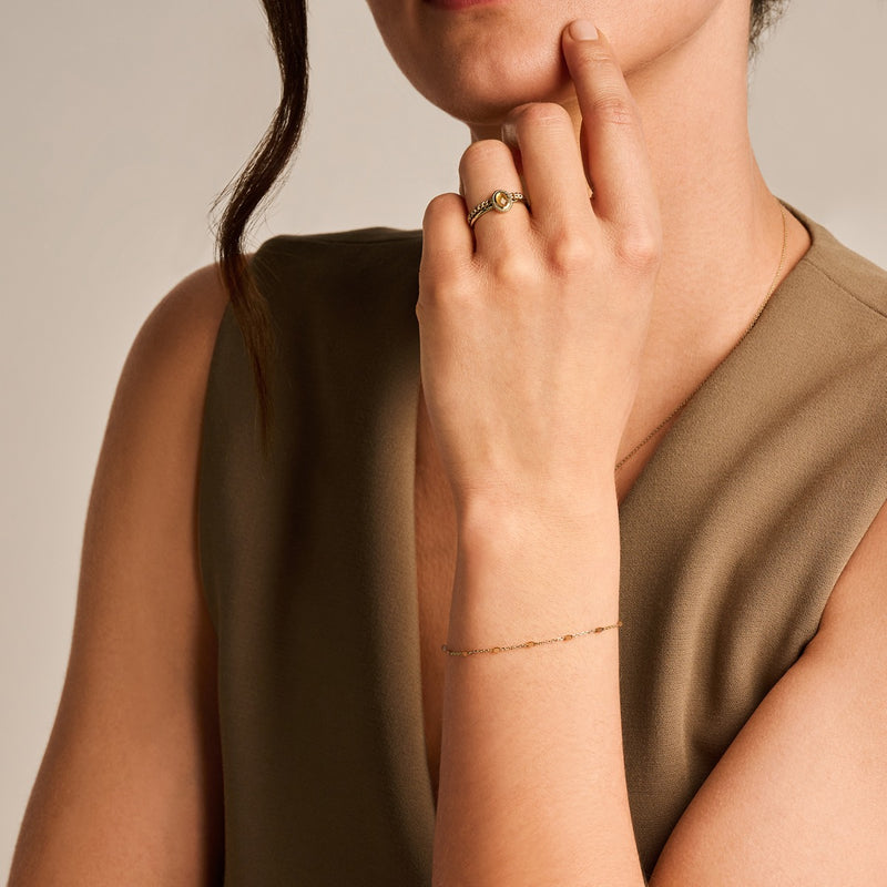 Blush Bracelet Or 14 carats 2226YRC-zoom-