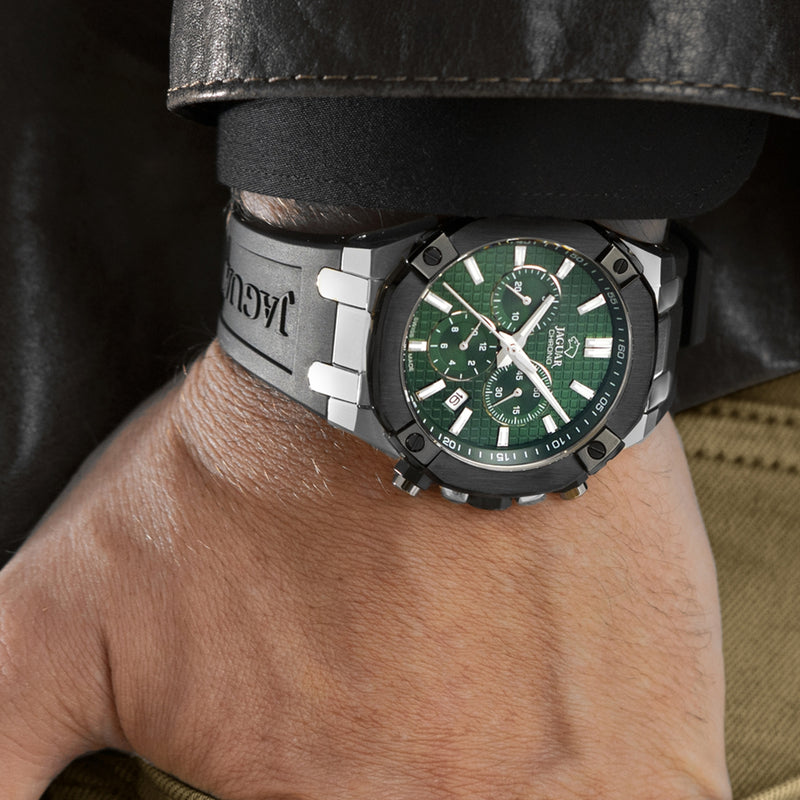 Jaguar Diplomatic Montre Diplomatic Green pour homme J1020/1-zoom-