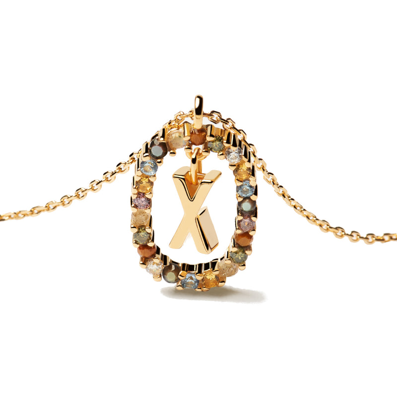 P D Paola Femmes Collier Plaqué or 14 carats CO01-281-U-zoom-