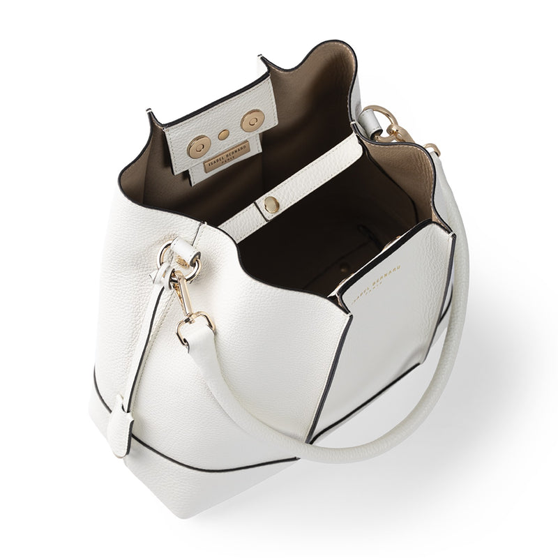 Isabel Bernard Femme Forte Sac à Bandoulière Beige IB25074-070-zoom-
