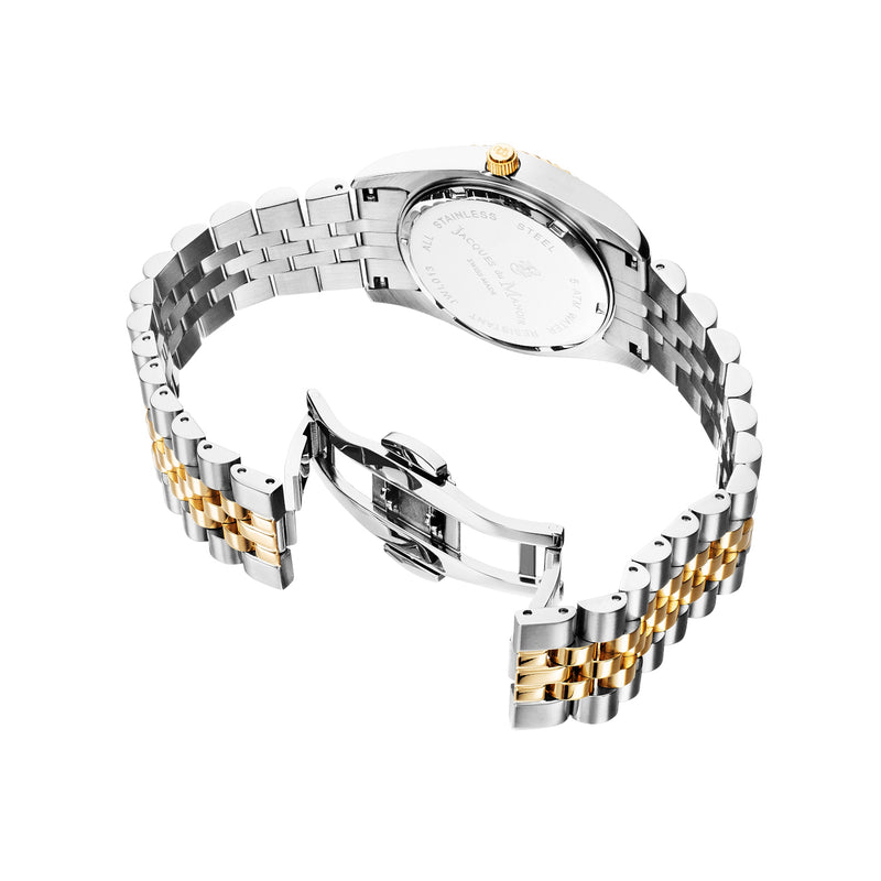 Jacques du Manoir Inspiration Classic Femmes Montre Or JWG02202-zoom-