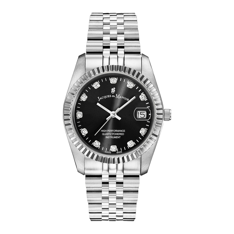 Jacques du Manoir Inspiration Femmes Montre Argent NRO.05-zoom-