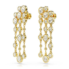 Swarovski Imber Gold Drop Earrings 5680093