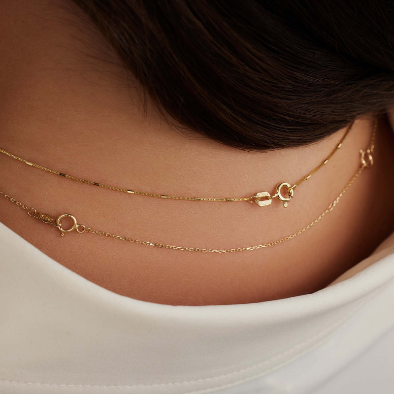 Isabel Bernard Rivoli Femmes Rallonge de collier Or 14 carats IB340106-zoom-