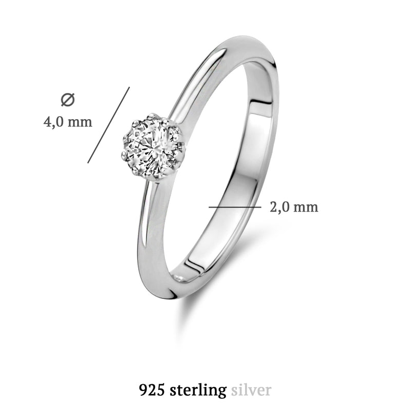 Parte Di Me Cento Luci Femmes Bague Argent PDM33013-60-zoom-